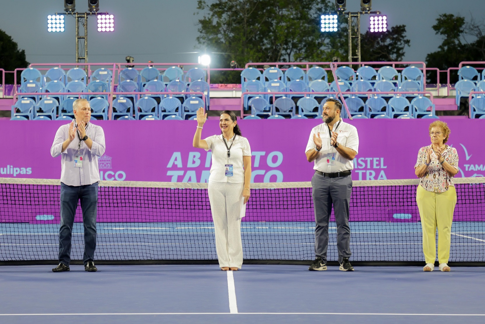 Mónica Villarreal Anaya inaugura el Abierto Tampico 2025