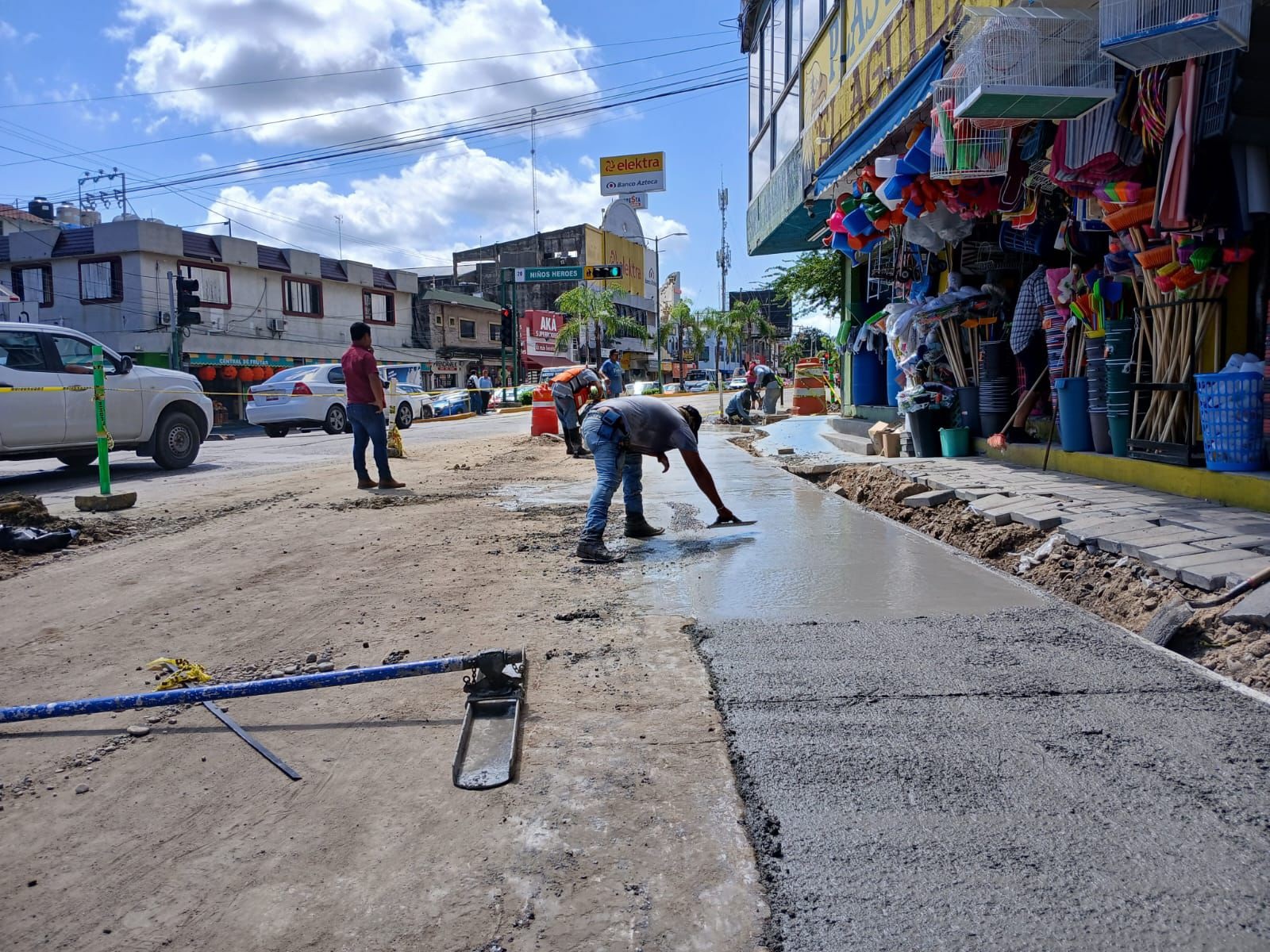 Rehabilita COMAPA SUR linea de drenaje y pavimento en Ciudad Madero