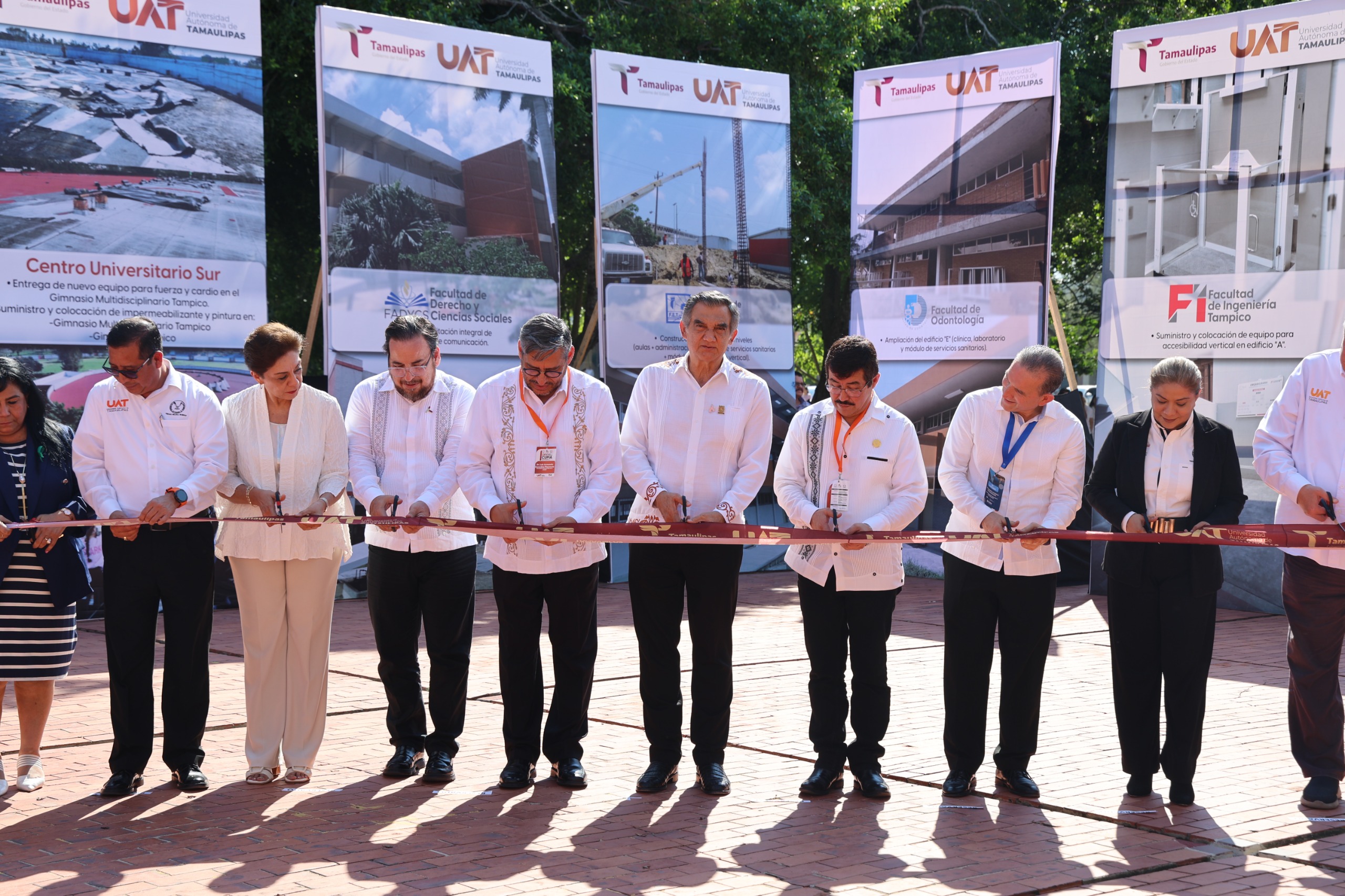 Gobernador y rector inauguran obras que fortalecen crecimiento de la UAT