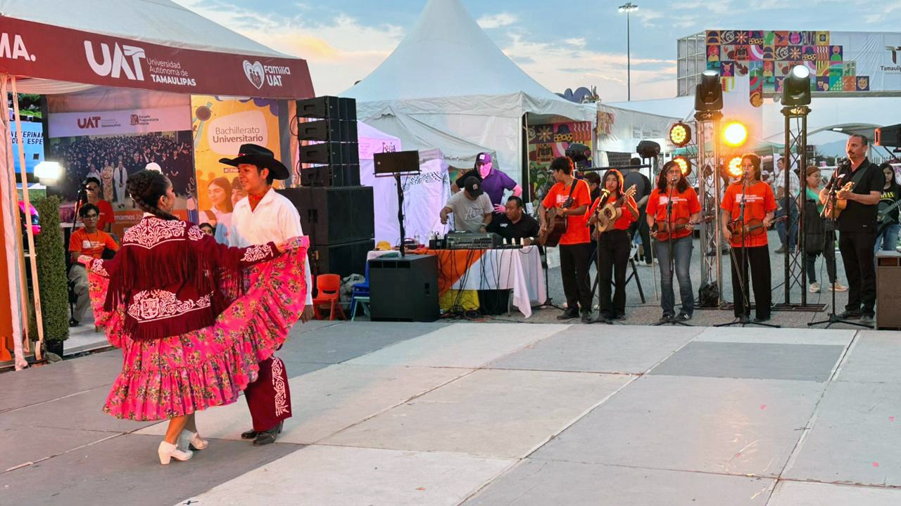 La UAT comparte su espíritu universitario en la Feria Tamaulipas 2025