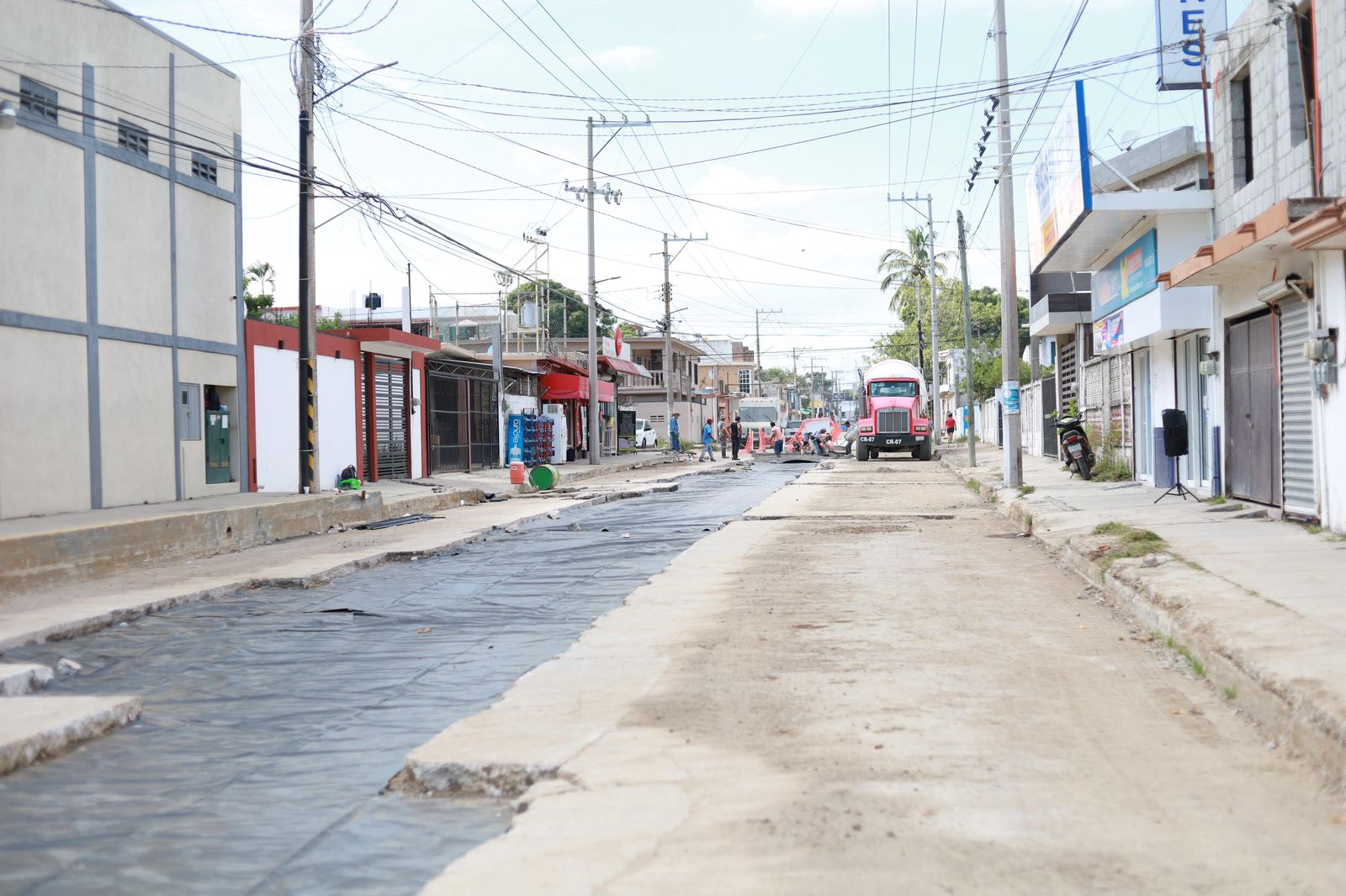 Avanza rehabilitación de socavones a cargo de COMAPA SUR