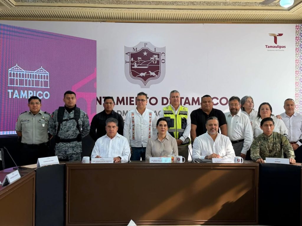 Alcaldes y SSPT fortalecen el sur de Tamaulipas como Zona Segura