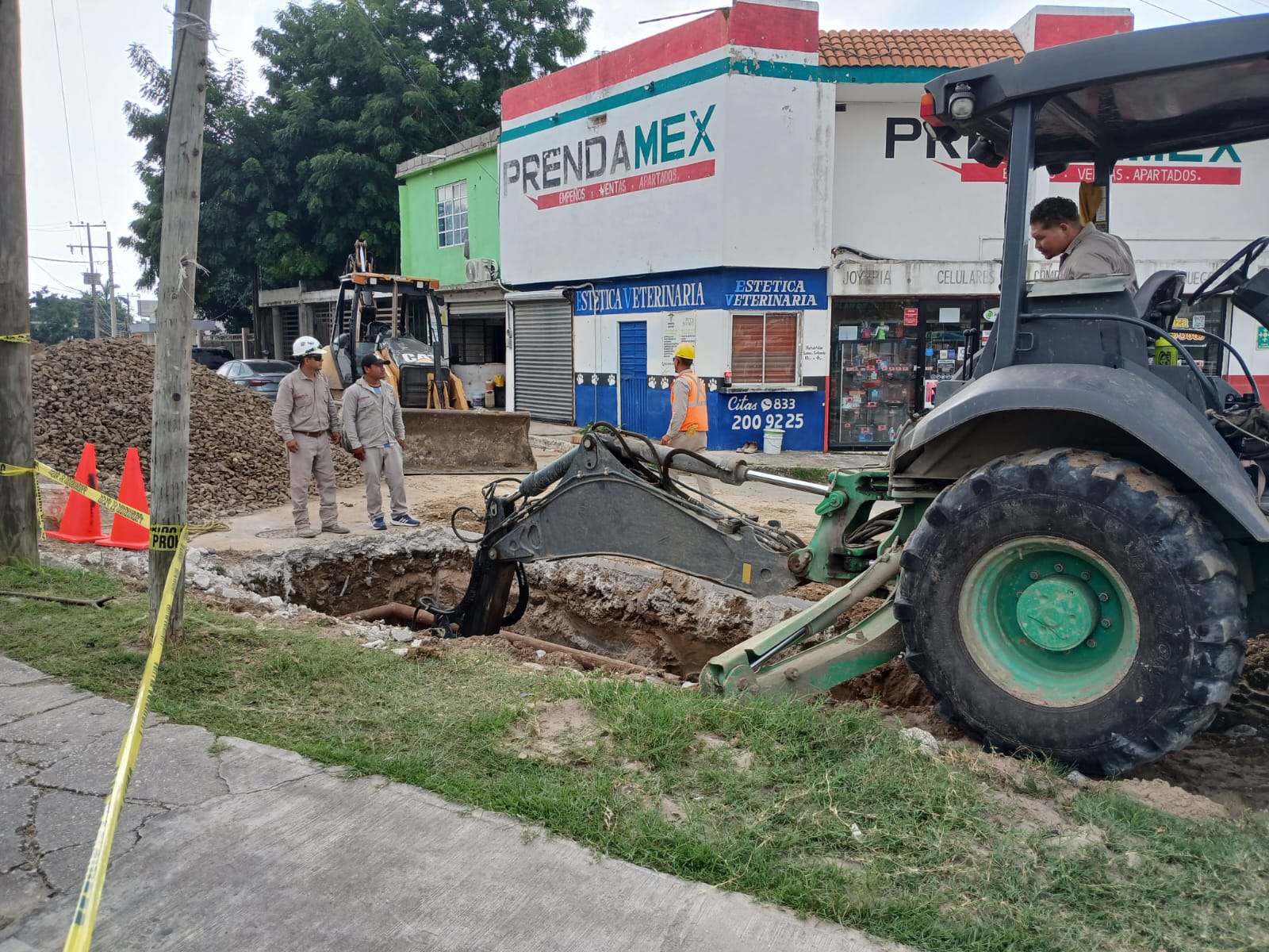 Ante el crecimiento de socavones, aumenta el compromiso: COMAPA SUR redobla acciones en el sur de Tamaulipas