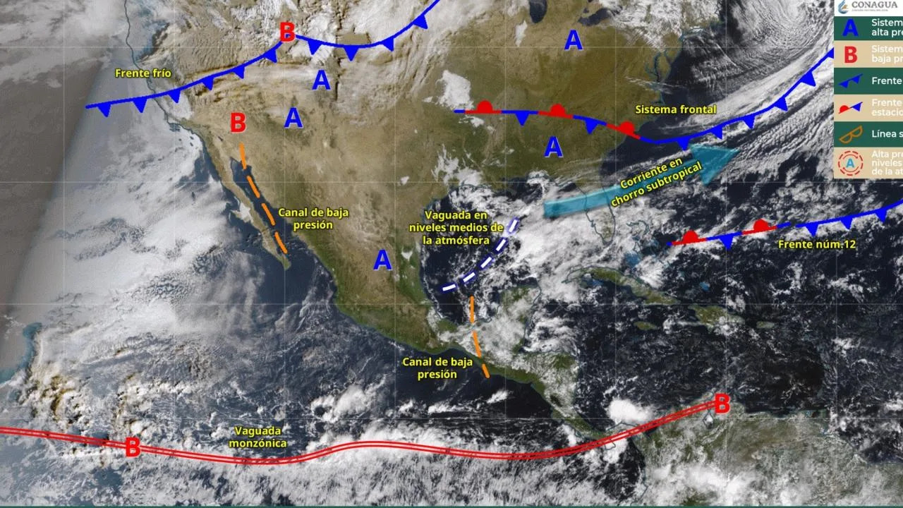 Nuevo frente frío para el domingo; piden estar alerta