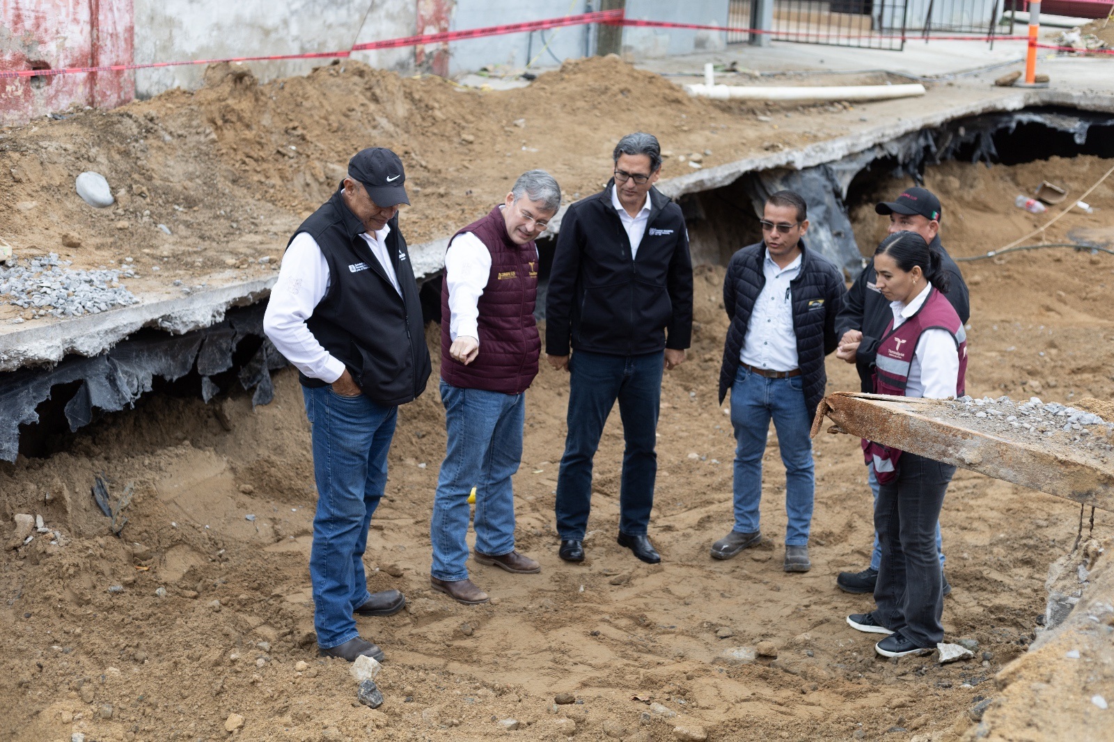 *Avanza rehabilitación integral de la red sanitaria en importante sector de Ciudad Madero*