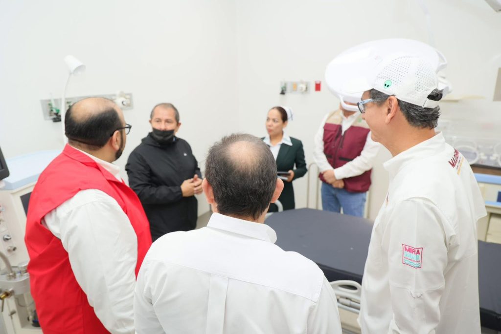 Supervisan equipamiento del nuevo Hospital General de Ciudad Madero