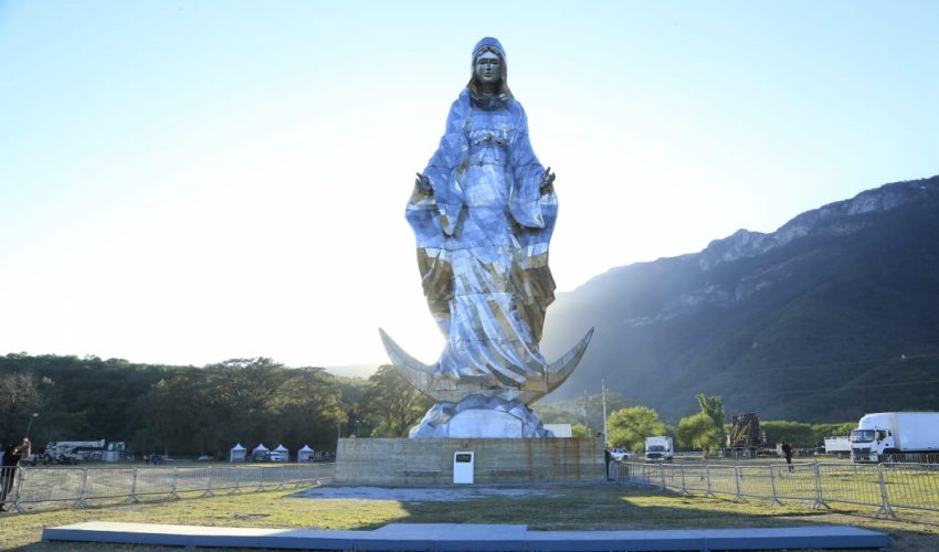 Entrega Américo este viernes la monumental escultura de la Virgen de la Misericordia