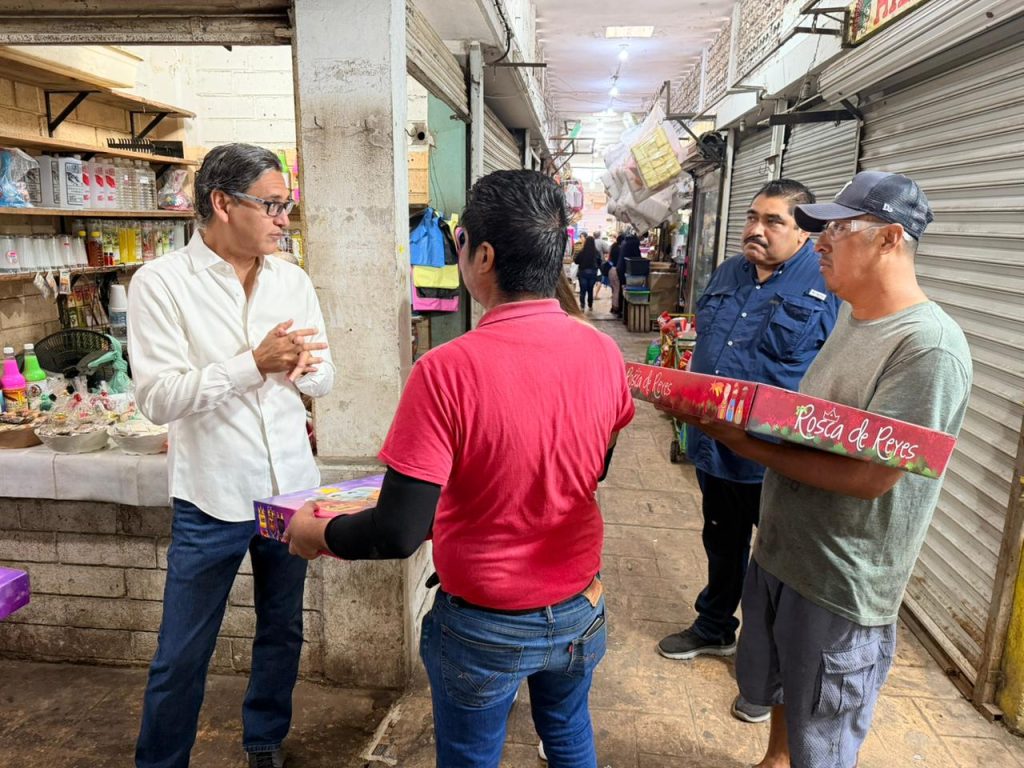 Anuncia Erasmo rehabilitación del mercado 18 de Marzo en Madero