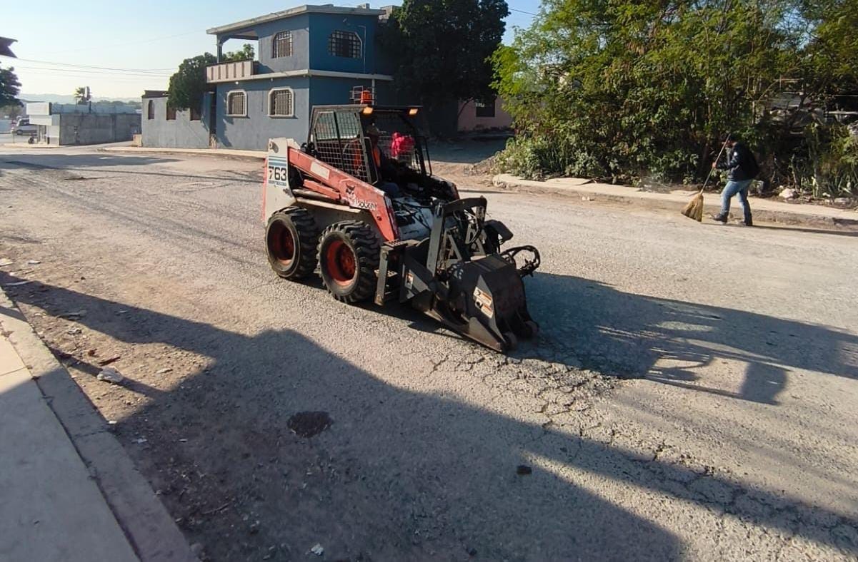 Retoma Municipio trabajos de rehabilitación de vialidades.
