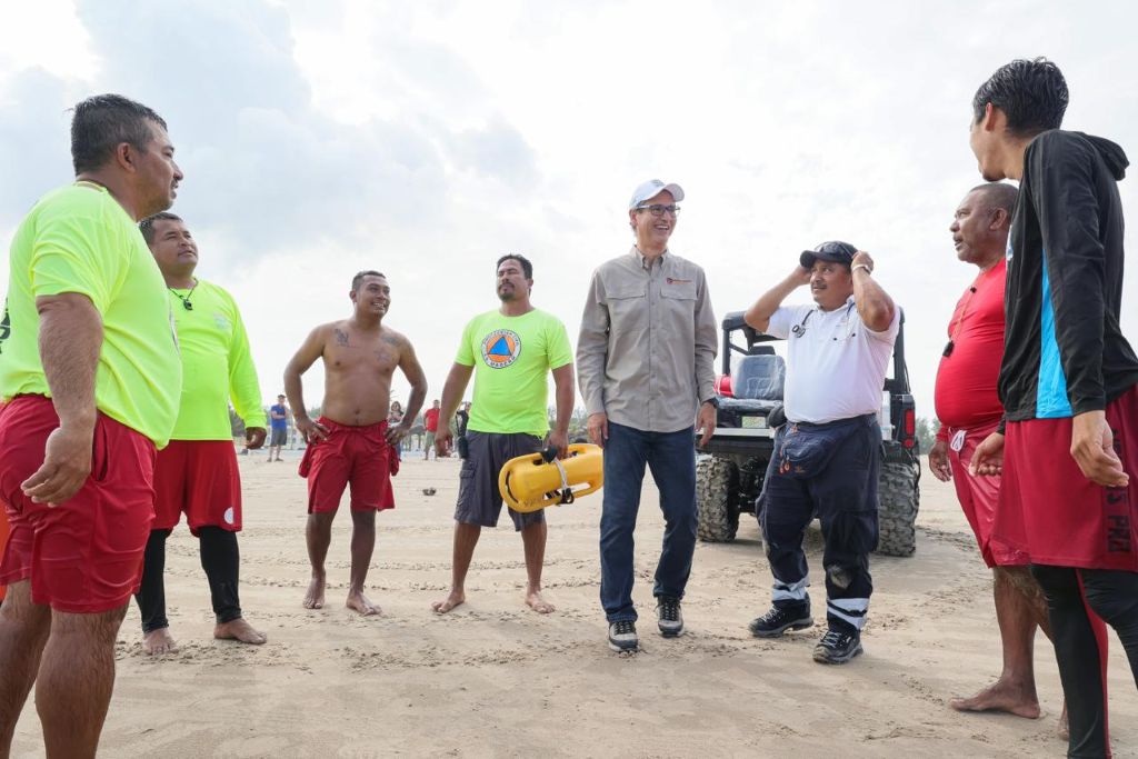 Con Policía Turística, playa Miramar se consolidará en orden, limpia y segura: Erasmo González