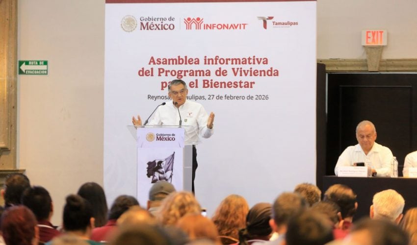 Reynosa tendrá 12 mil 300 viviendas de Infonavit: Américo