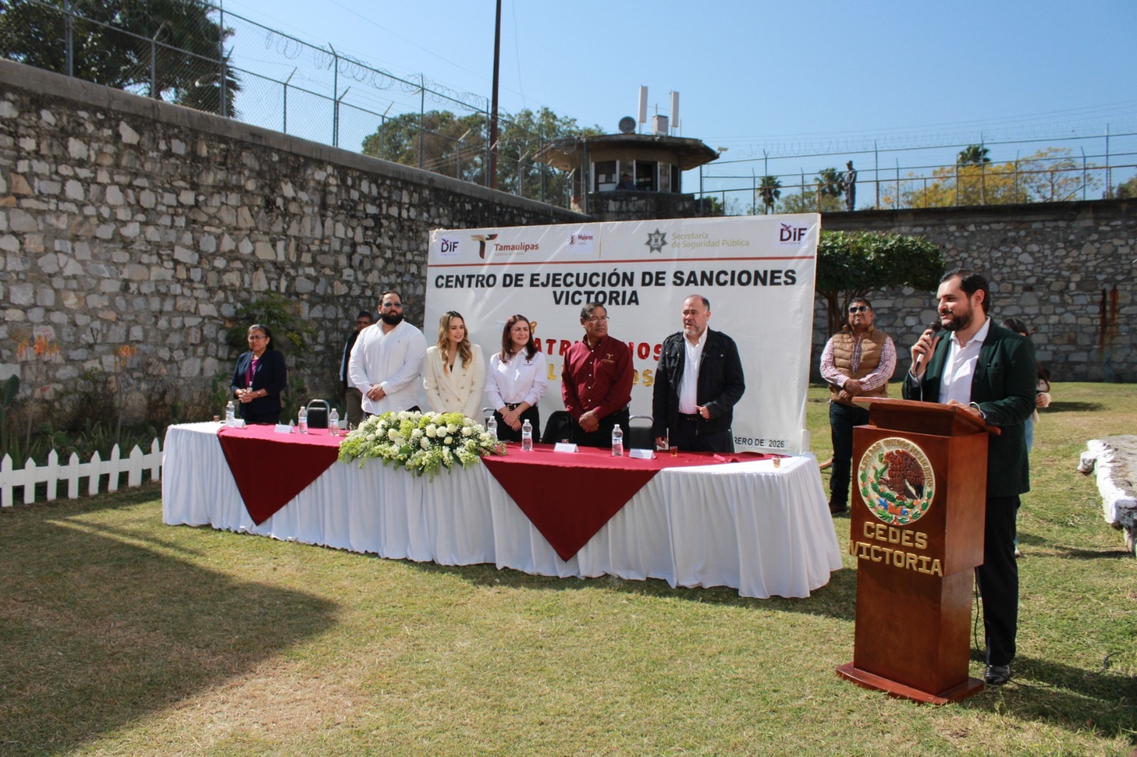 Lucy de Gattás y el DIF Victoria colaboran para llevar matrimonios colectivos al CEDES Victoria