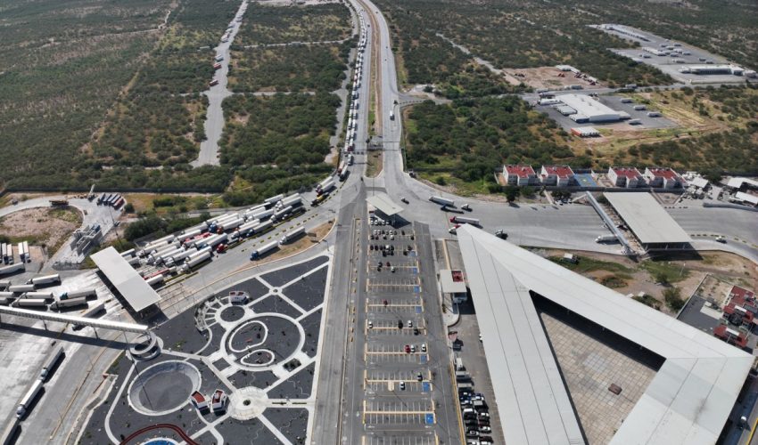 Ampliación del Puente Internacional de Nuevo Laredo fortalece liderazgo económico fronterizo de Tamaulipas