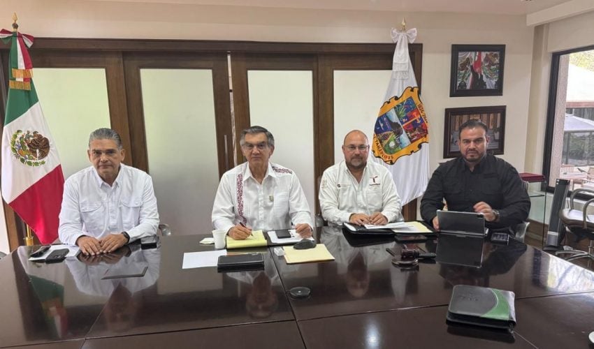 Coordina el gobernador acciones para mantener el orden en el estado