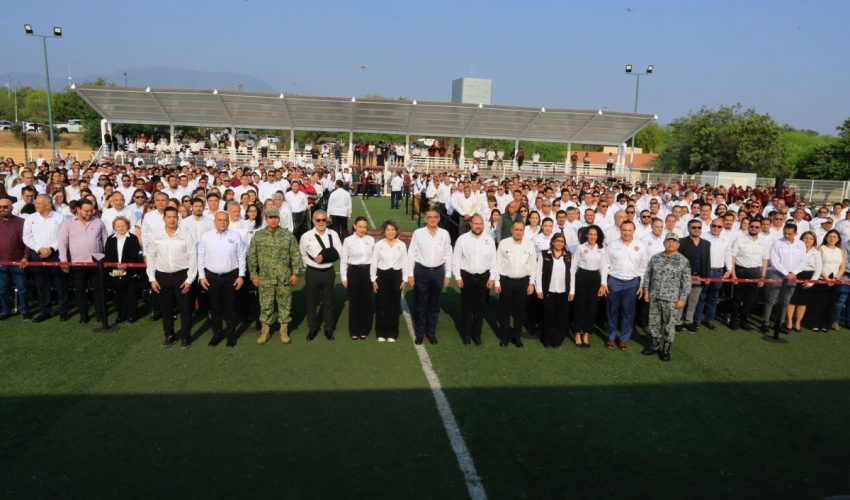 Construye Tamaulipas canchas y espacios deportivos para el Mundial Social