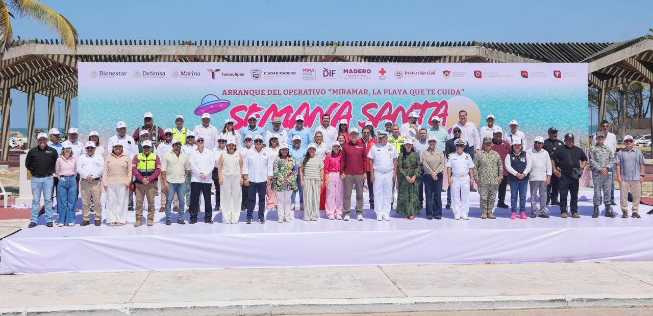Arranca operativo “Miramar, la playa que te cuida” rumbo a Semana Santa 2026; refuerzan seguridad, coordinación y atención turística