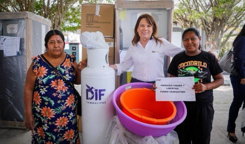 Equipa DIF Tamaulipas desayunadores escolares y comedores comunitarios del estado