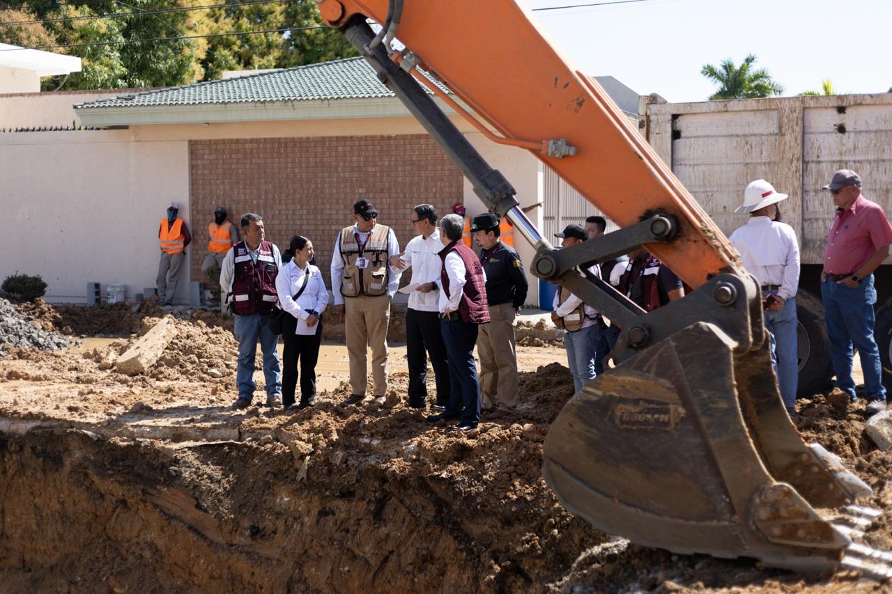 Trabajo coordinado entre COMAPA Sur y Ayuntamiento de Ciudad Madero fortalece infraestructura y bienestar social