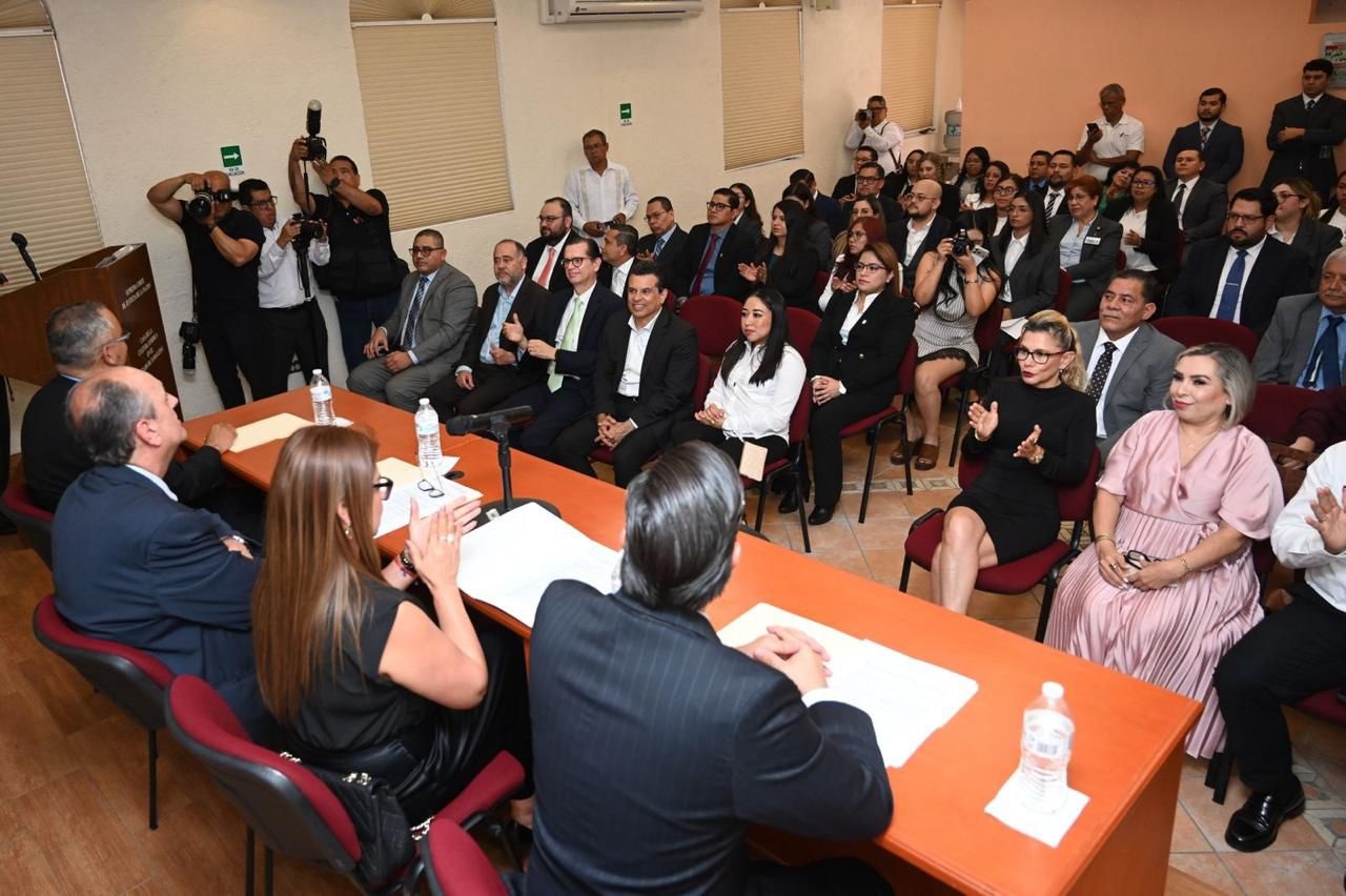 Reconoce alcalde Lalo Gattás labor del Tribunal Federal de Justicia Administrativa en Victoria.