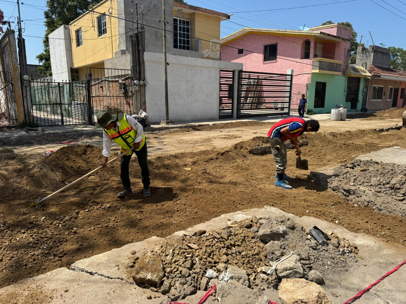 Se fortalece la infraestructura urbana en Tampico con acciones estratégicas en drenaje, pavimentación y atención a socavones: COMAPA