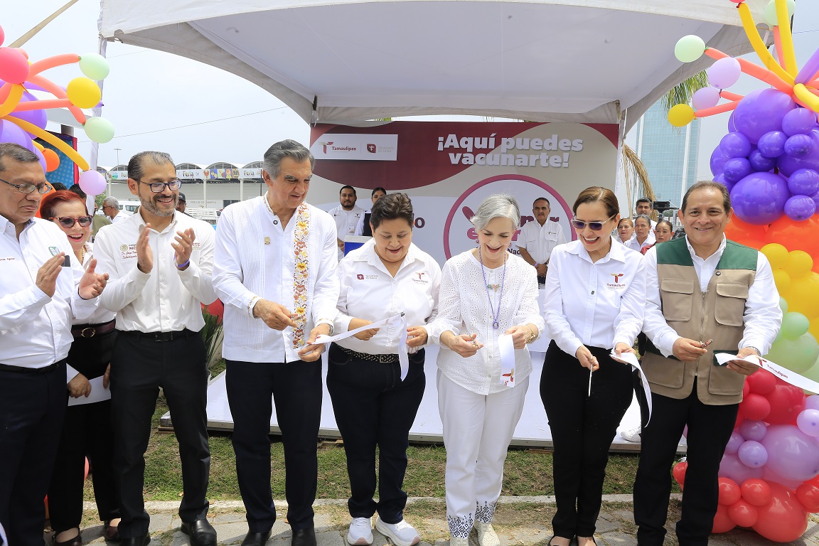 Arranca Américo Semana Nacional de Vacunación en Tamaulipas; aplicarán más de 48 mil dosis