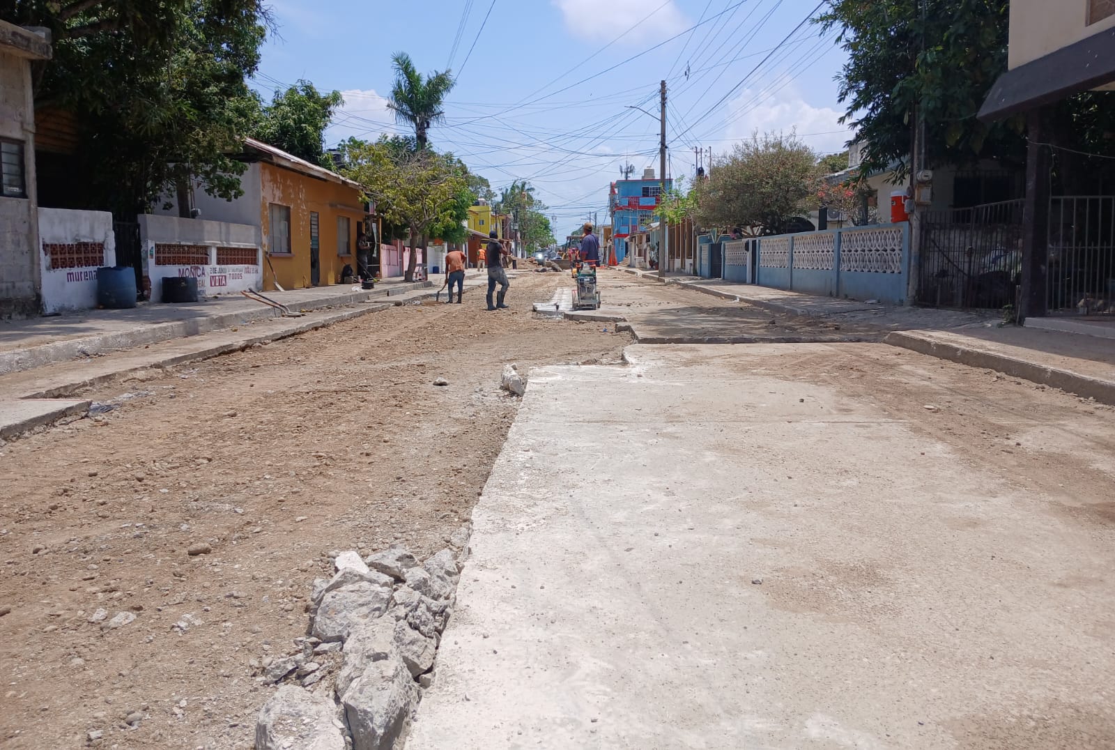 Importante avance registra la atención de socavones en Tampico: COMAPA