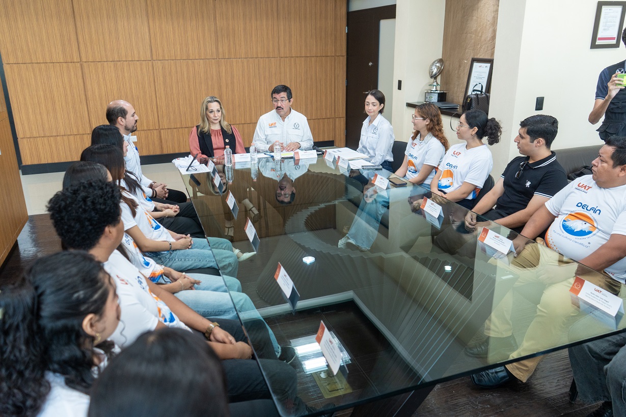 Participan 354 estudiantes de la UAT en programa de movilidad  Delfín 2026